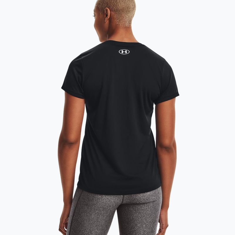 Trainingsshirt Damen Under Armour Tech SSV - Solid schwarz-silber 1255839 2