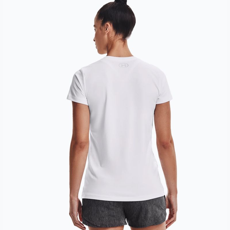 Trainingsshirt Damen Under Armour Tech SSV - Solid weiß-silber 1255839 2