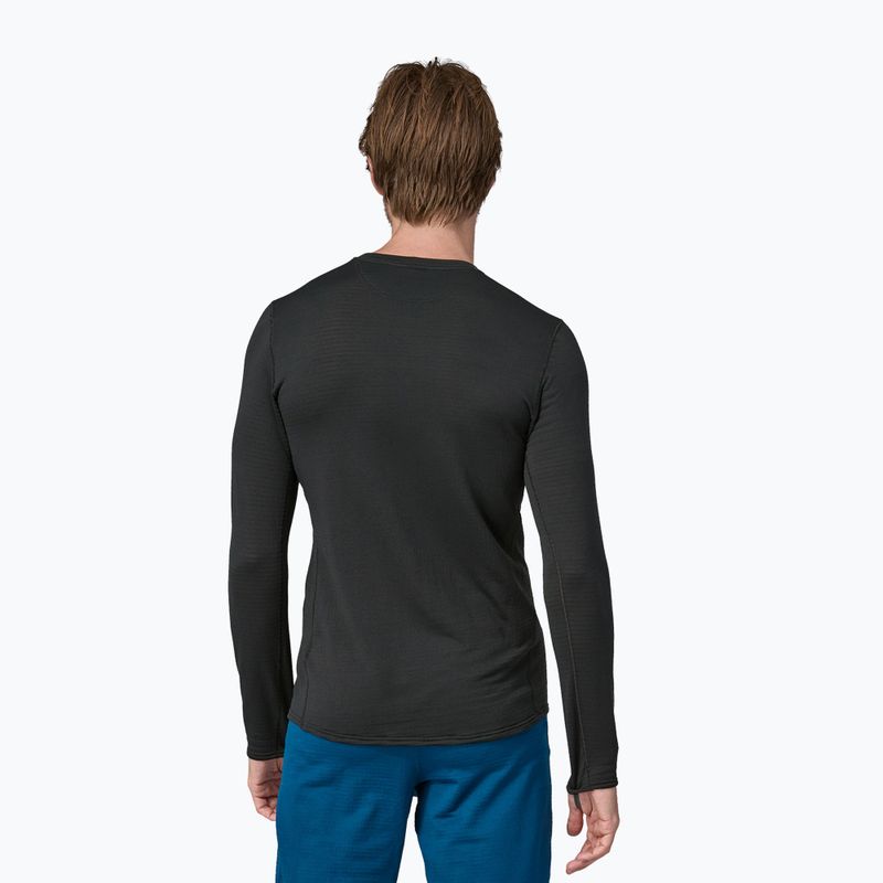 Herren-Thermoaktivshirt Patagonia Cap Thermal Weight Crew schwarz 3