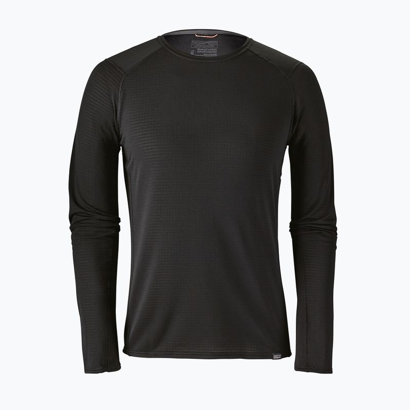 Herren-Thermoaktivshirt Patagonia Cap Thermal Weight Crew schwarz 11
