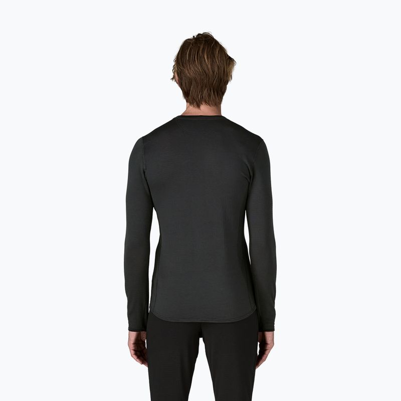Herren-Thermoaktivshirt Patagonia Cap Thermal Weight Crew schwarz 6
