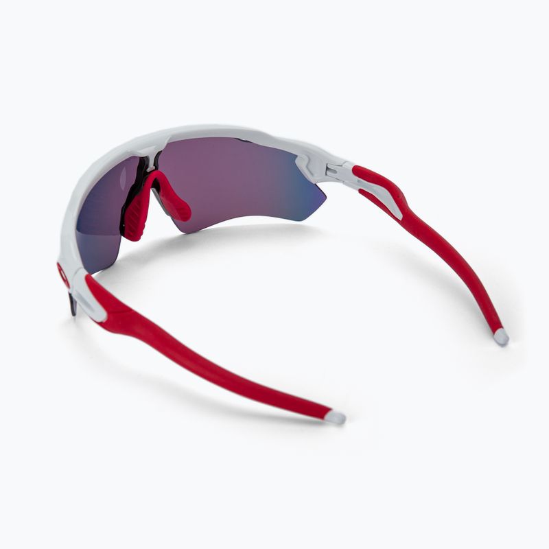Oakley Radar EV Pfad Radfahren Brille weiß/rosa 0OO9208 2