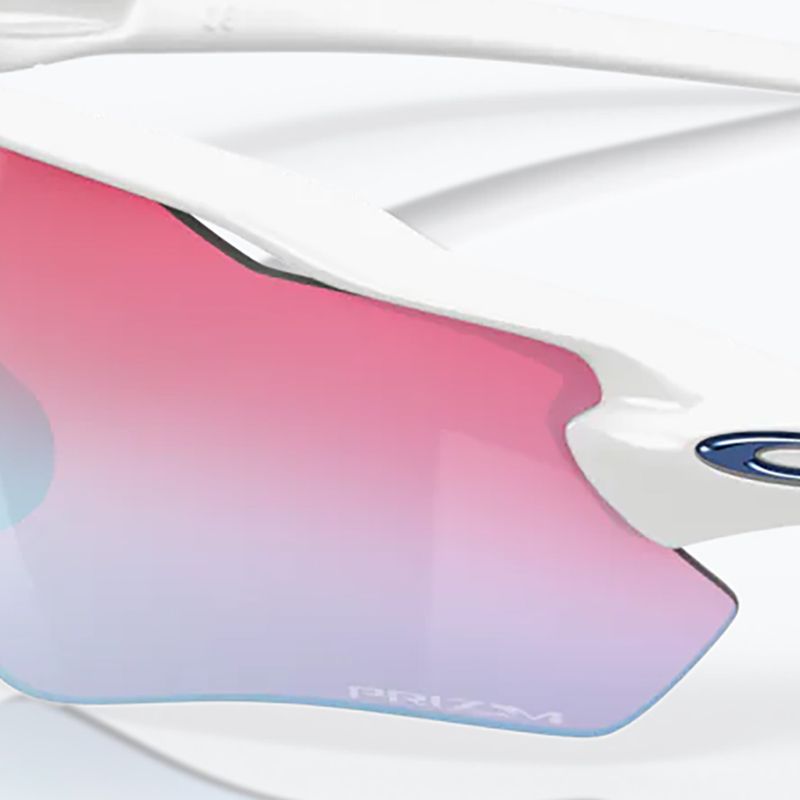 Oakley Radar Ev Path Sonnenbrille poliert weiß/prizm Schnee 6