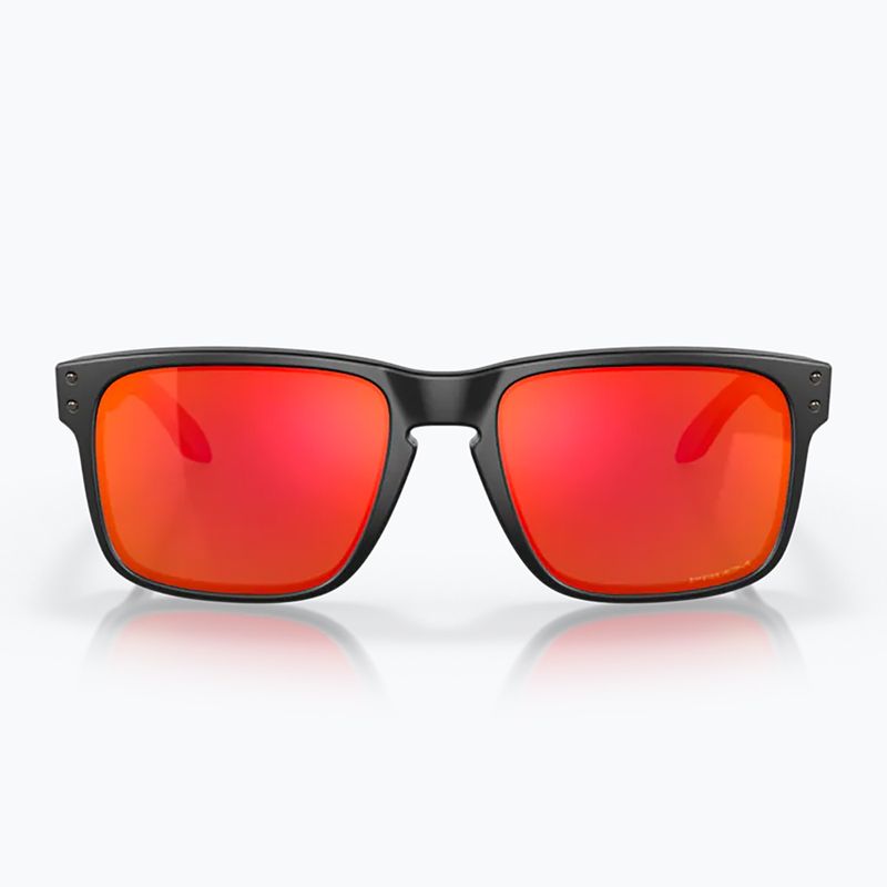 Oakley Holbrook mattschwarz/prizm ruby Sonnenbrille 0OO9102-E255 7