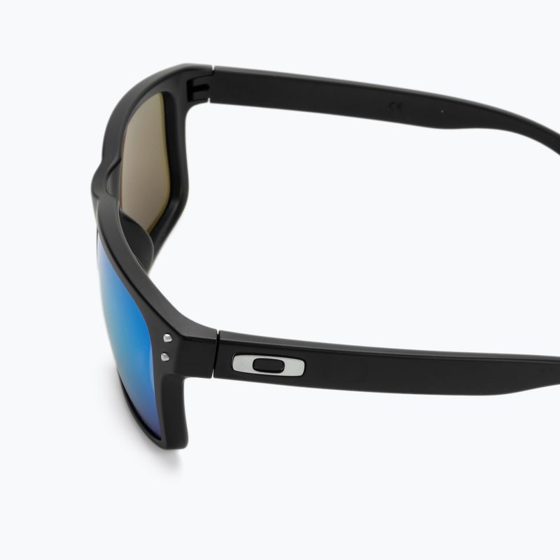 Oakley Holbrook mattschwarz/prizm sapphire polarisierte Sonnenbrille 4