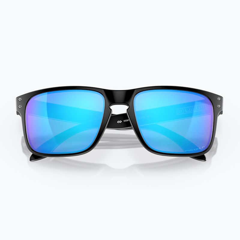 Oakley Holbrook mattschwarz/prizm sapphire polarisierte Sonnenbrille 10
