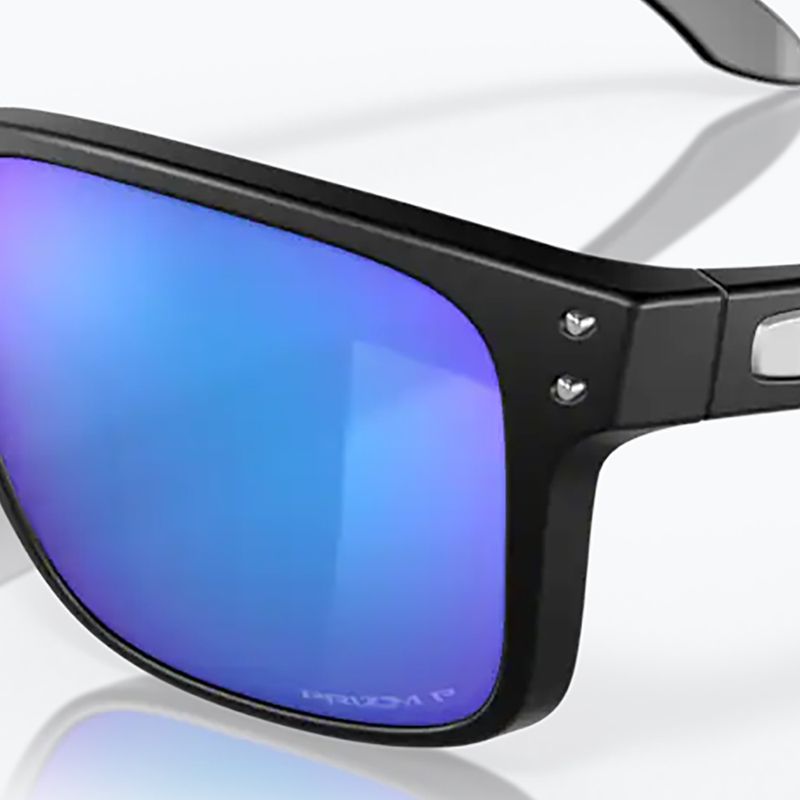 Oakley Holbrook mattschwarz/prizm sapphire polarisierte Sonnenbrille 11
