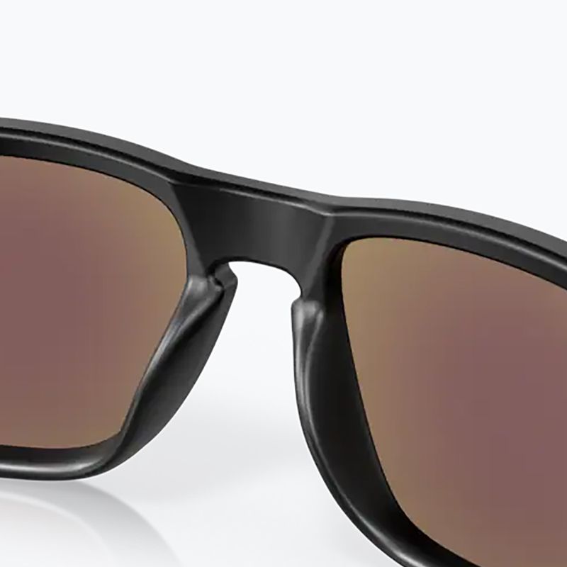 Oakley Holbrook mattschwarz/prizm sapphire polarisierte Sonnenbrille 12