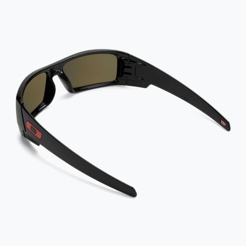 Oakley Gascan Sonnenbrille poliert schwarz/prizm Rubin 2