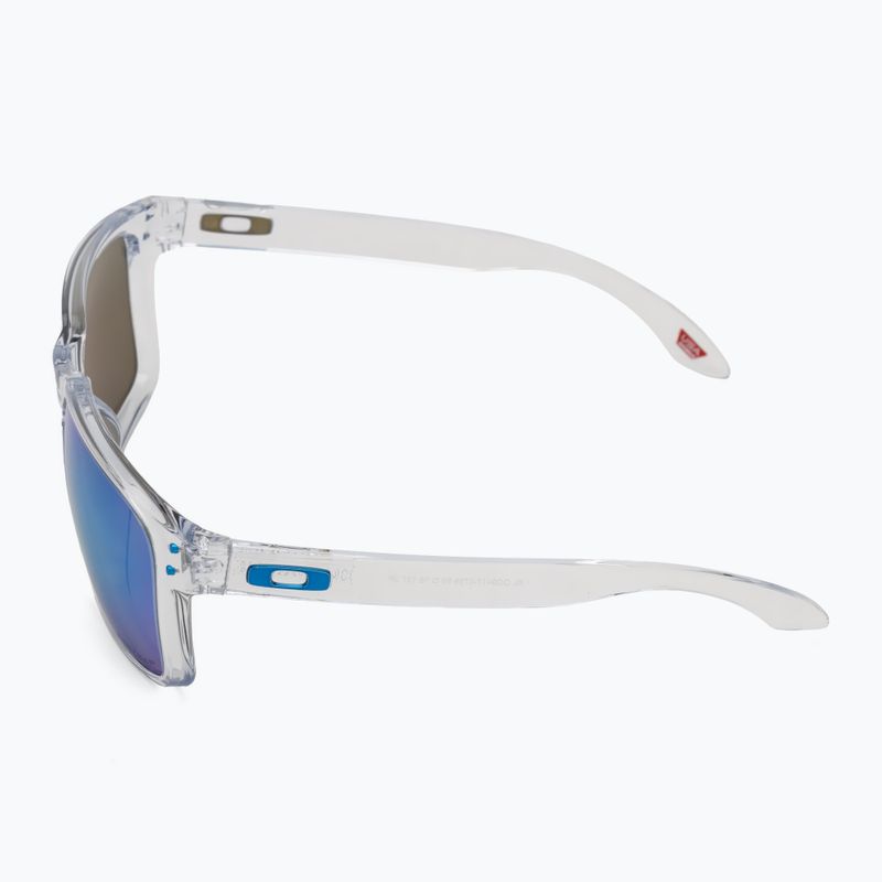 Oakley Holbrook XL poliert klar/prizm sapphr irid polar Sonnenbrille 4