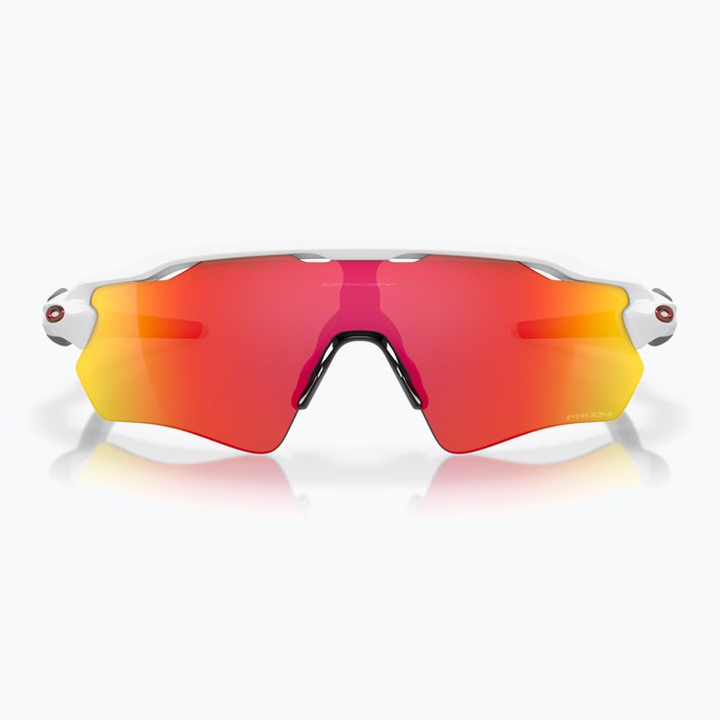 Oakley Radar EV Path Sonnenbrille poliert weiß/prizm ruby 2