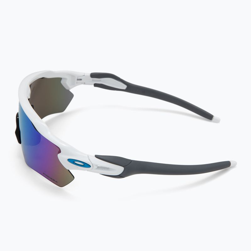 Oakley Radar EV Path Sonnenbrille poliert weiß/Prisma Saphir 4