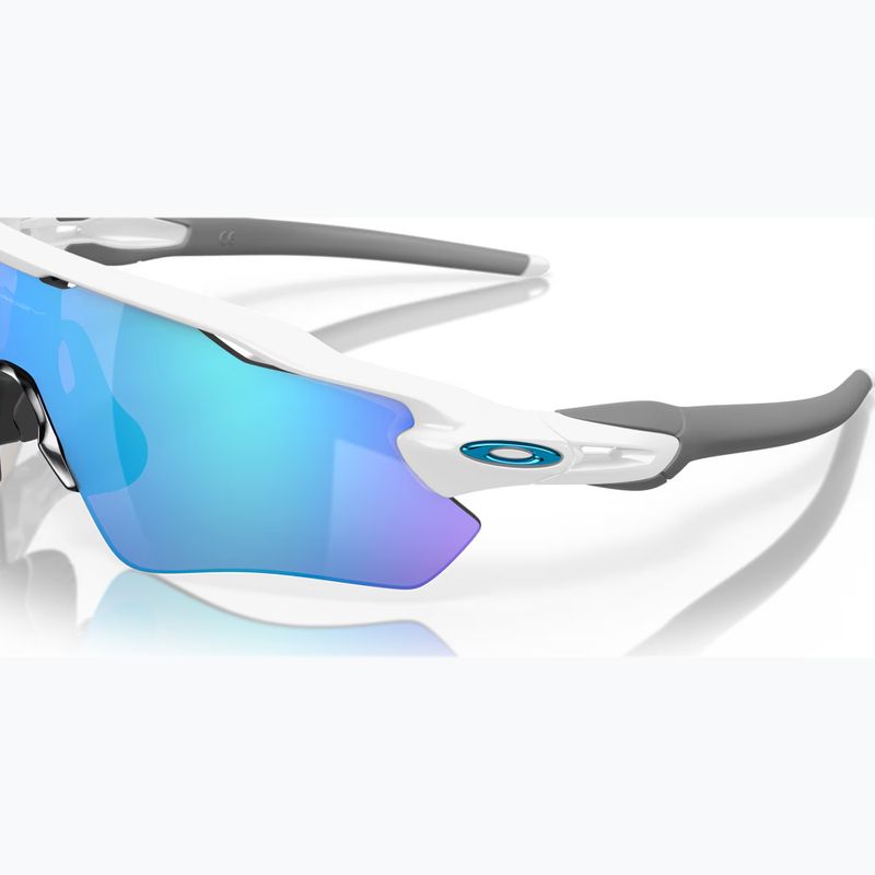 Oakley Radar EV Path Sonnenbrille poliert weiß/Prisma Saphir 11