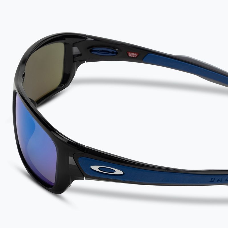 Oakley Turbine schwarze Tinte/prizm Saphir-Sonnenbrille 4