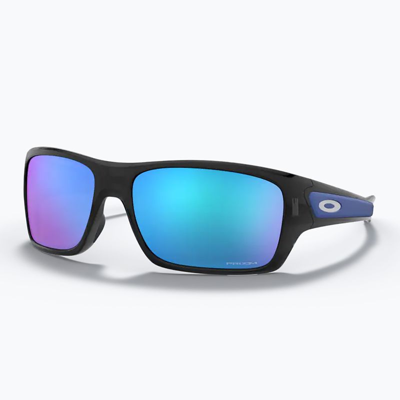 Oakley Turbine schwarze Tinte/prizm Saphir-Sonnenbrille 6