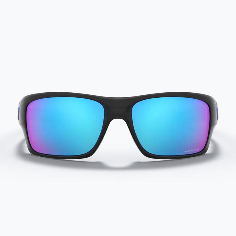 Oakley Turbine schwarze Tinte/prizm Saphir-Sonnenbrille 7