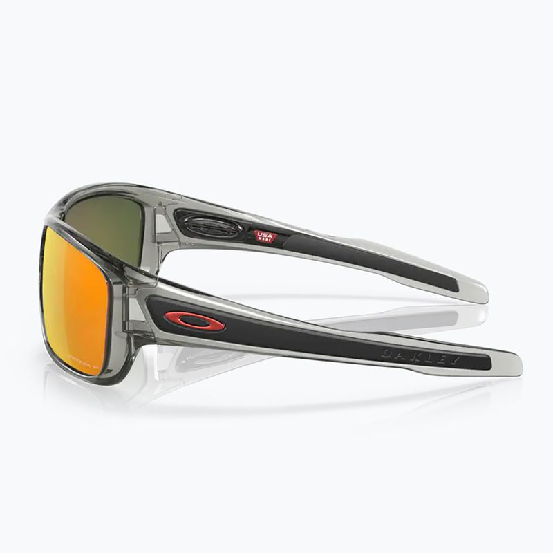 Oakley Turbine graue Tinte/prizm ruby polarisierte Sonnenbrille 8