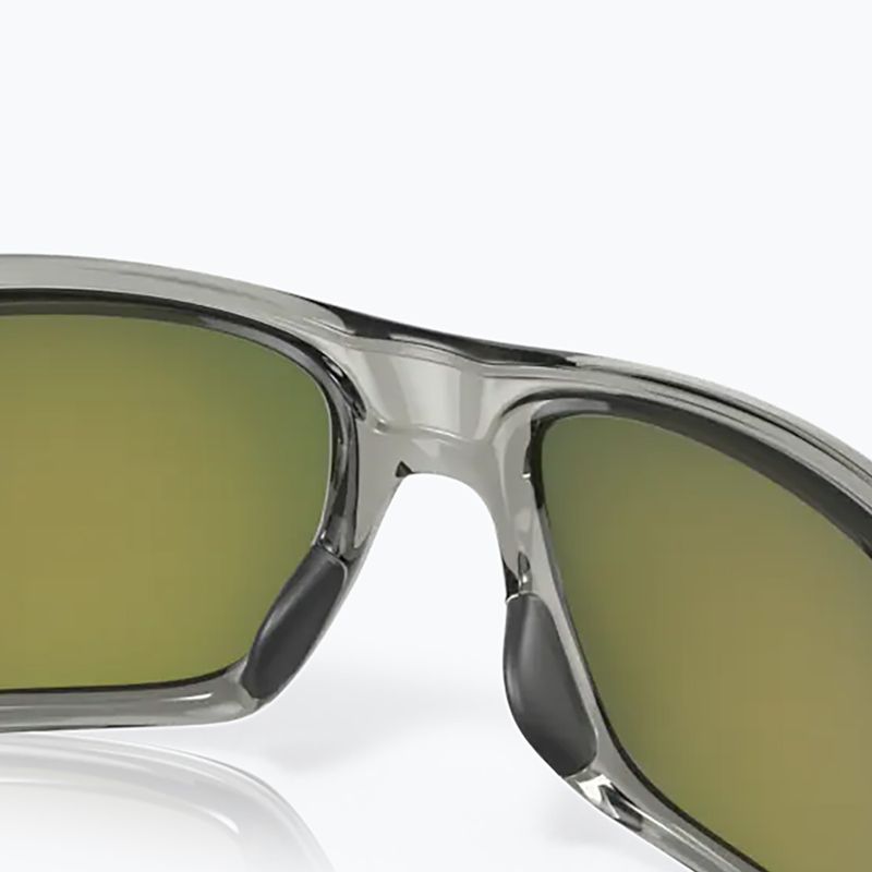 Oakley Turbine graue Tinte/prizm ruby polarisierte Sonnenbrille 12