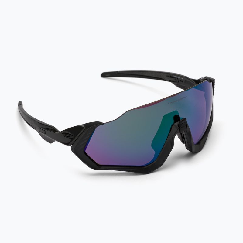 Oakley Flug Jacke Radfahren Brille schwarz und lila 0OO9401