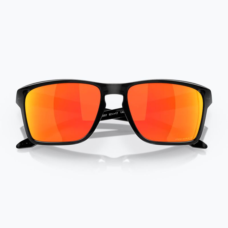 Oakley Sylas schwarze Tinte/prizm Rubin polarisierte Sonnenbrille 10
