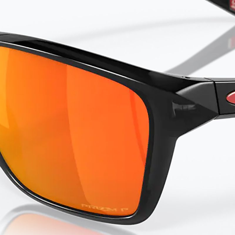 Oakley Sylas schwarze Tinte/prizm Rubin polarisierte Sonnenbrille 11