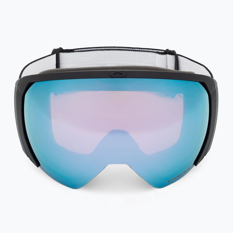 Oakley Flight Path matt schwarz/prizm Schnee Saphir Iridium Skibrille 2