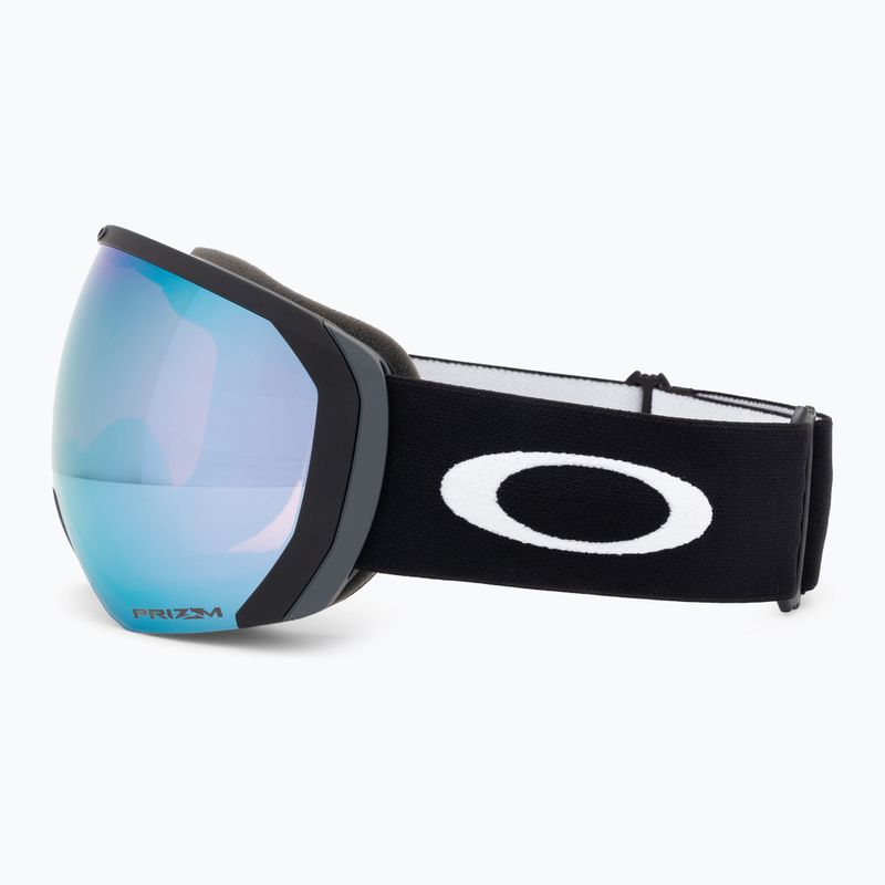 Oakley Flight Path matt schwarz/prizm Schnee Saphir Iridium Skibrille 4