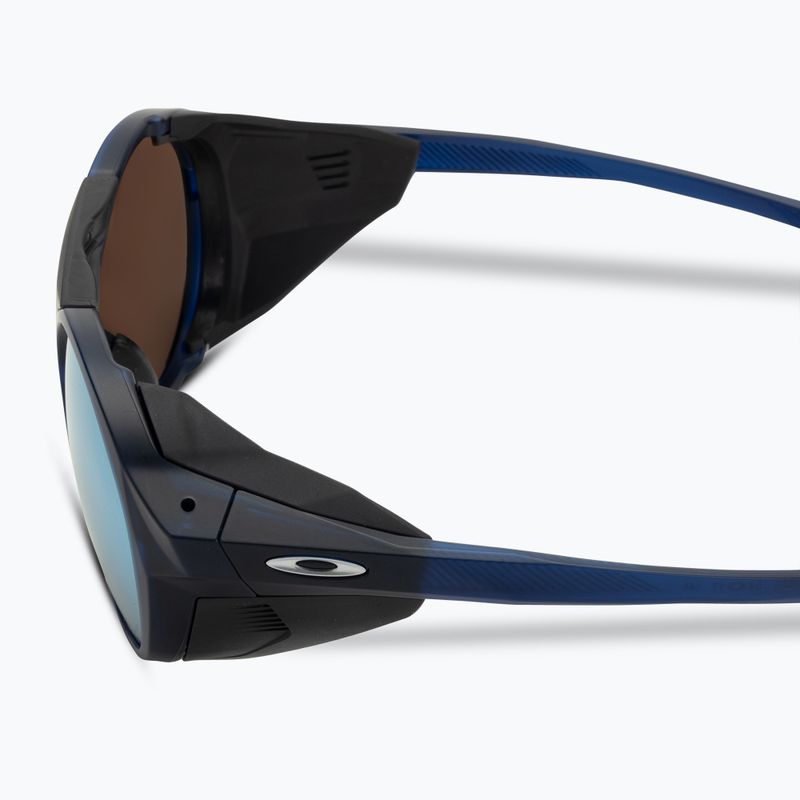 Oakley Clifden matte trans blau/prizm tiefes Wasser polarisierte Sonnenbrille 4