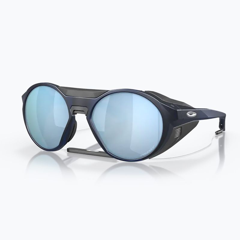 Oakley Clifden matte trans blau/prizm tiefes Wasser polarisierte Sonnenbrille 6