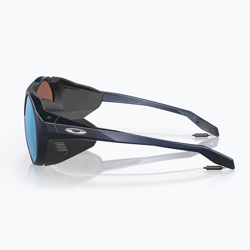 Oakley Clifden matte trans blau/prizm tiefes Wasser polarisierte Sonnenbrille 10