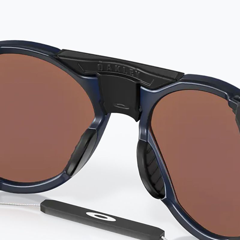 Oakley Clifden matte trans blau/prizm tiefes Wasser polarisierte Sonnenbrille 12