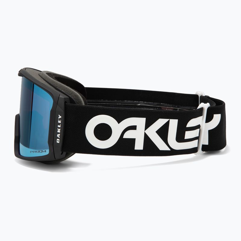 Skibrille Oakley Line Miner L factory pilot black/prizm snow sapphire iridium 4