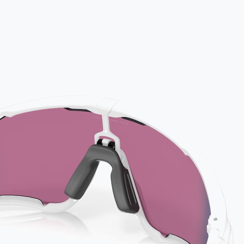 Sonnenbrille Oakley Jawbreaker polished white/prizm road 7