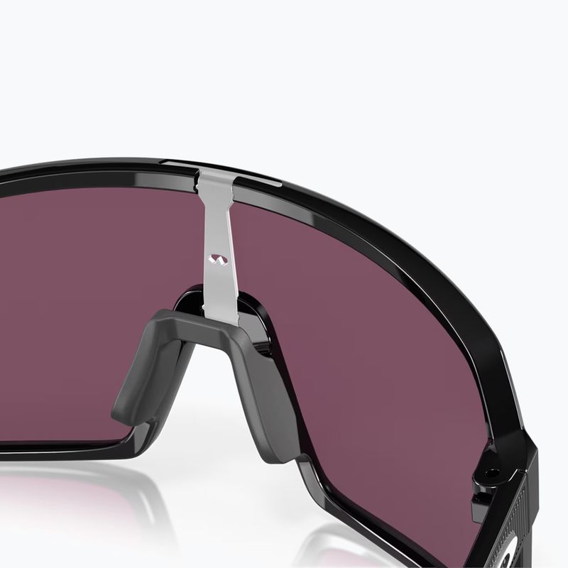 Sonnenbrille Oakley Sutro S polished black/prizm road black 7