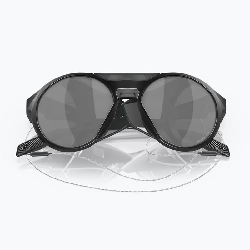 Oakley Clifden mattschwarz/prizm schwarz polarisierte Sonnenbrille 10