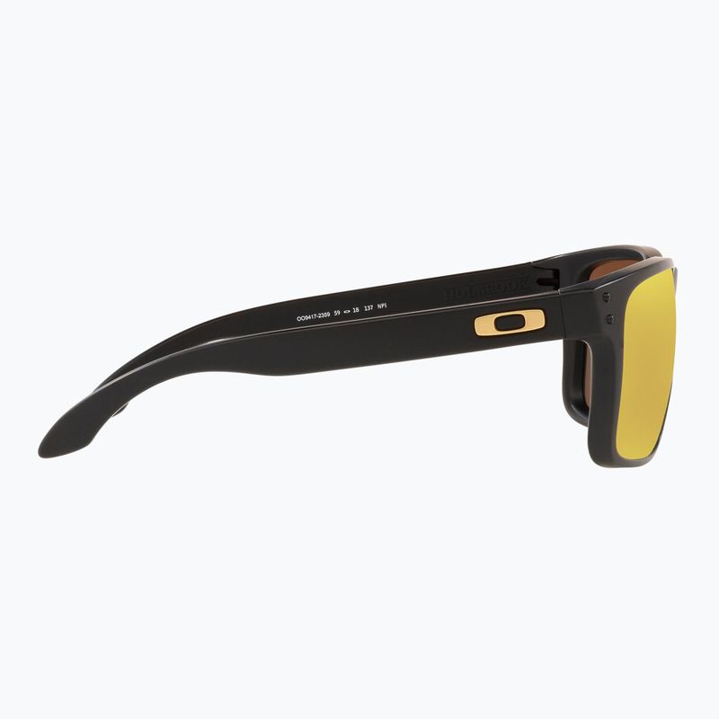Oakley Holbrook XL mattschwarz/prizm 24k polarisierte Sonnenbrille 11
