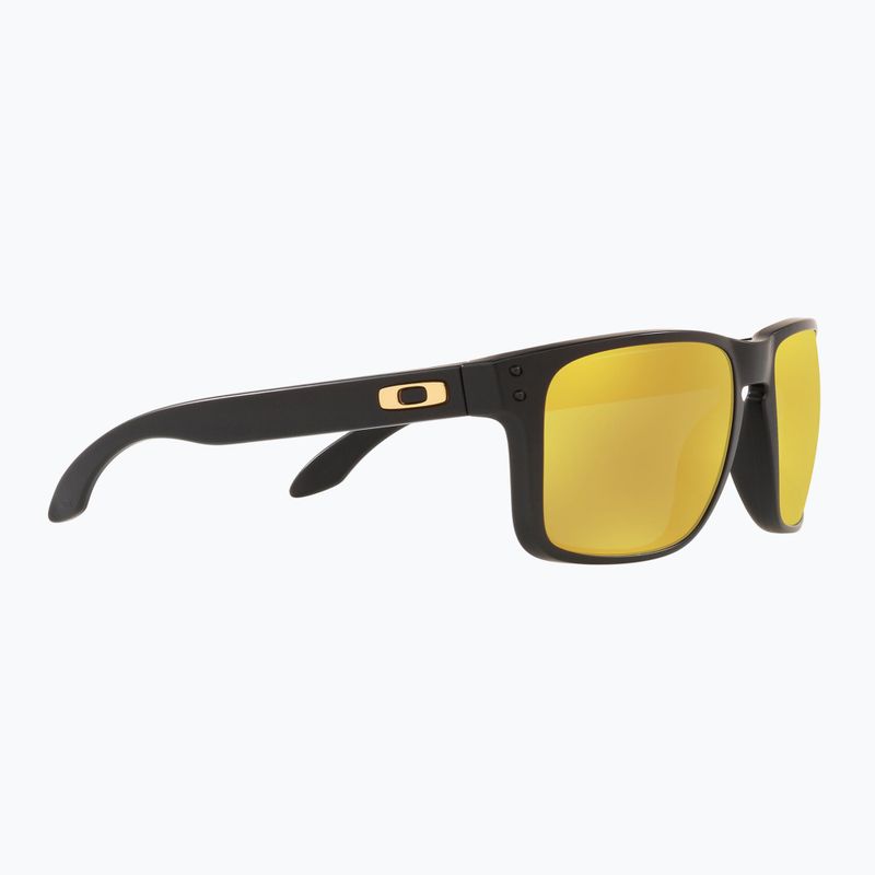 Oakley Holbrook XL mattschwarz/prizm 24k polarisierte Sonnenbrille 12