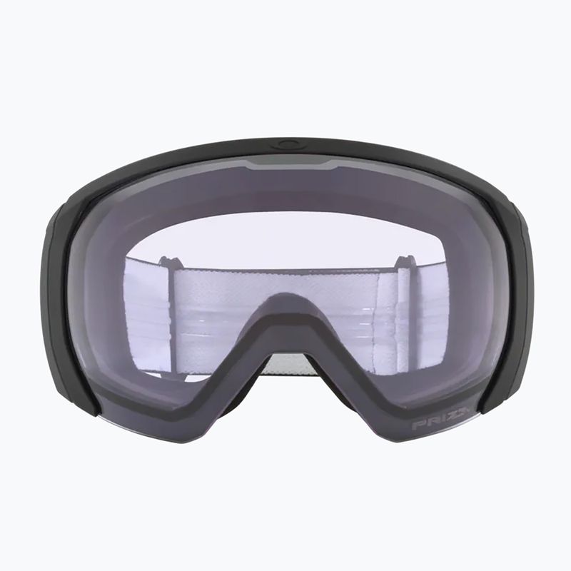 Oakley Flight Path matt schwarz/prizm Schnee klar Skibrille 6