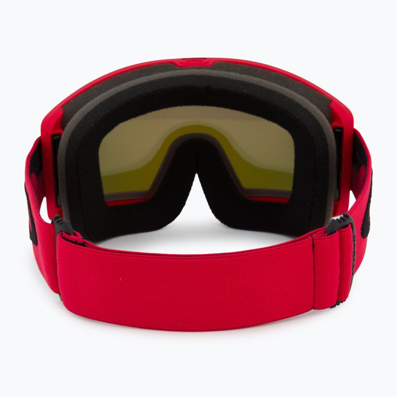 Skibrille Oakley Target Line M redline/fire iridium 3