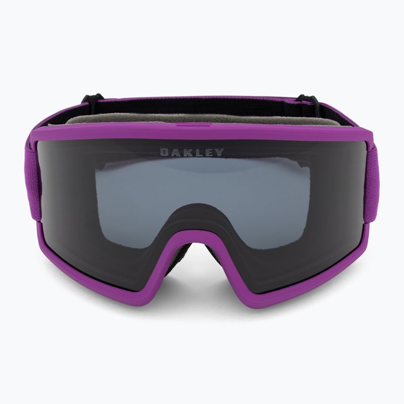 Oakley Target Line ultra lila/dunkelgrau Skibrille 2
