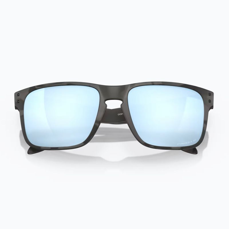 Oakley Holbrook mattschwarz/prizm tiefes Wasser Fleece-Sonnenbrille 5
