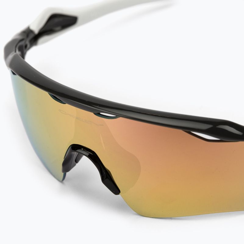 Oakley Radar EV Pfad Radfahren Brille schwarz und weiß 0OO9208 3