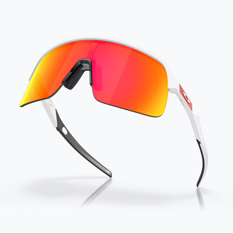Sonnenbrille Oakley Sutro Lite matte white/prizm ruby 4