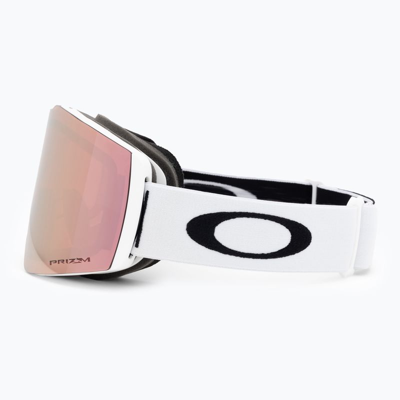 Oakley Fall Line matt weiß/prizm rose gold Skibrille 4