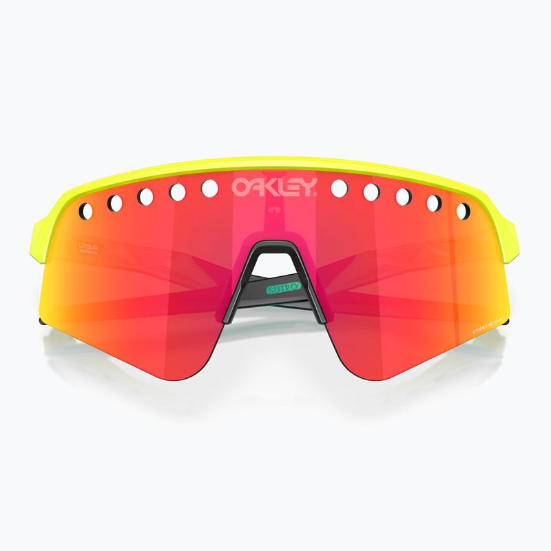Oakley Sutro Lite Sweep Tennisball gelb/prizm ruby Sonnenbrille 6