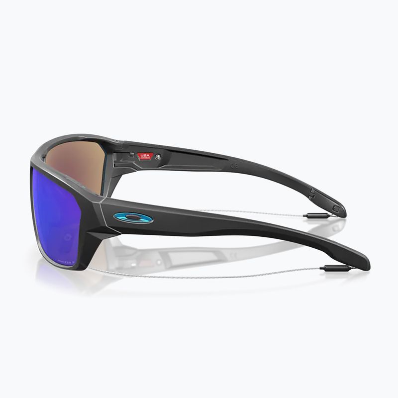 Oakley Split Shot mattschwarz/prizm sapphire polarisierte Sonnenbrille 14