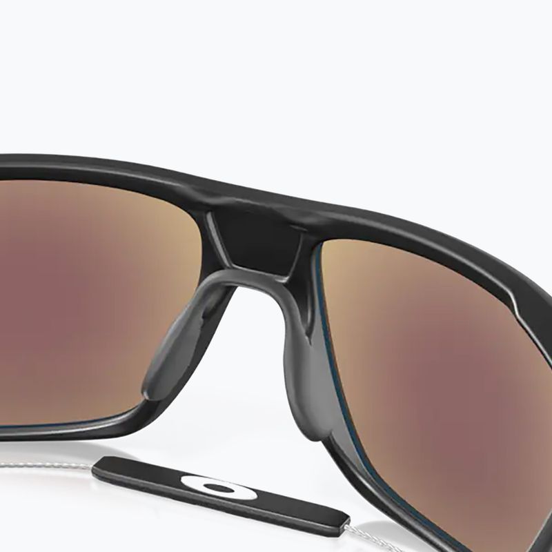 Oakley Split Shot mattschwarz/prizm sapphire polarisierte Sonnenbrille 13