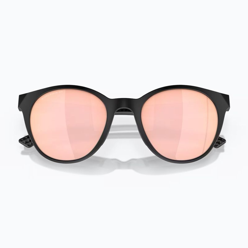 Oakley Spindrift mattschwarz/prizm rose gold polarisierte Sonnenbrille 5
