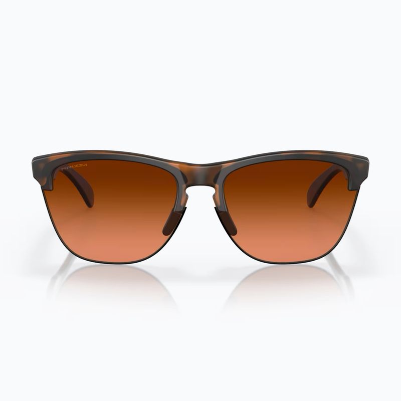Oakley Frogskins Lite matt braun schildpatt/prizm braun Verlauf Sonnenbrille 2