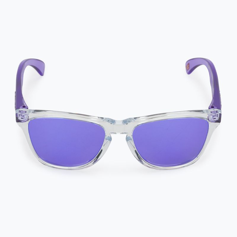 Oakley Frogskins XXS klar/prizm violett Kinder-Sonnenbrille 3